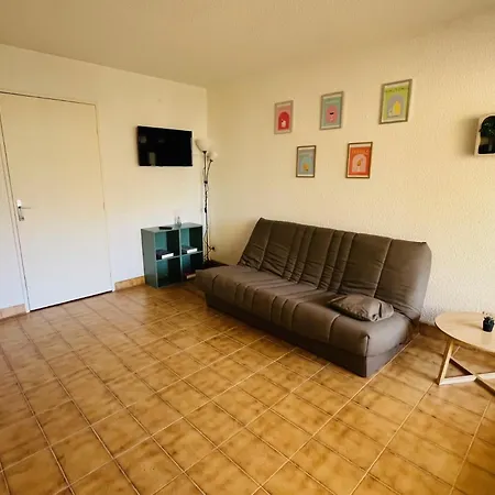 公寓 T2 ,4 Couchages ,climatise ,terrace ,en Face D'aqualand ,plage Rochelongue